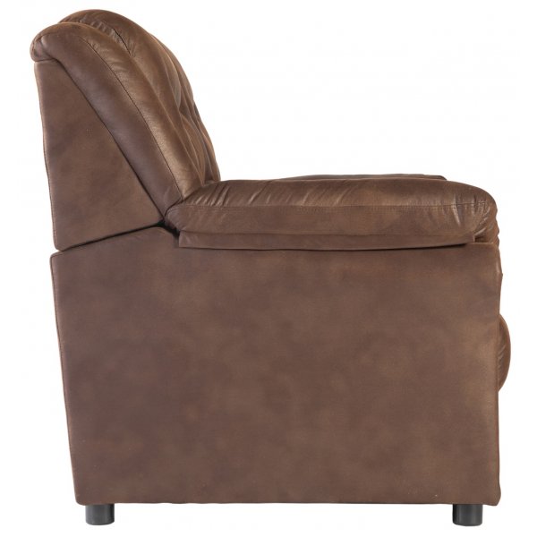 Vera 2-sits soffa i brunt microfiber + Möbeltassar Vera 2-sits soffa i brunt microfiber + Möbeltassar