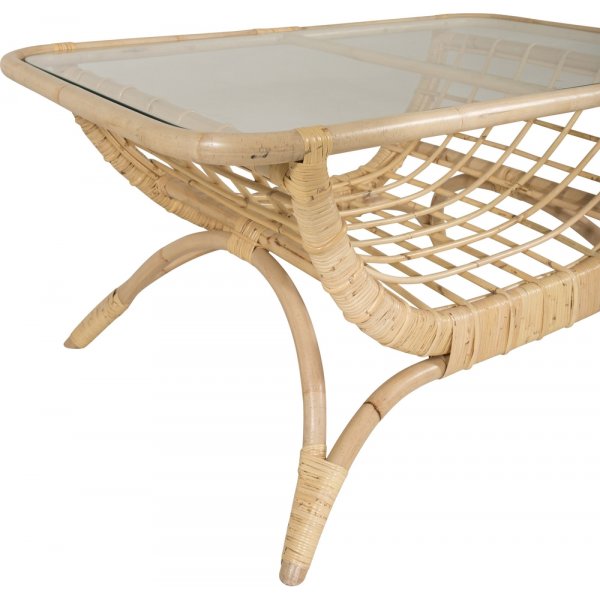 Moana soffbord - Natur/Transparent Moana soffbord - Natur/Transparent