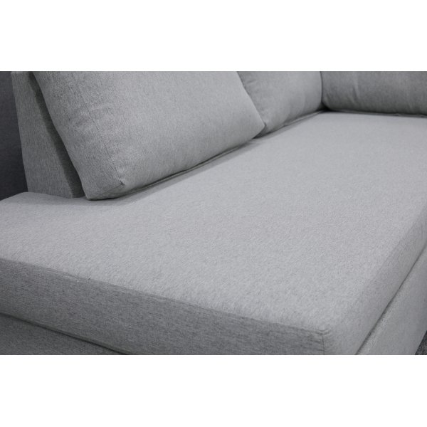 U-soffa med f�rvaring 367 cm gr�