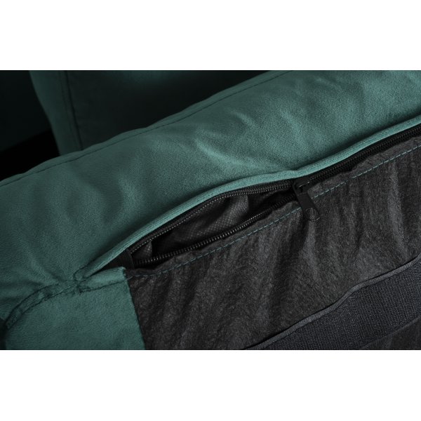 Divansoffa gr�n 218 cm bred