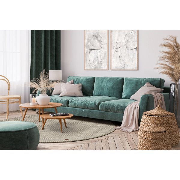 Torekov handvävd matta Vit Torekov handvävd matta Vit