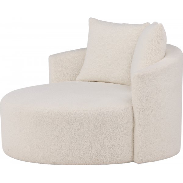 Kelso 2-sits soffa - Vit teddy Kelso 2-sits soffa - Vit teddy