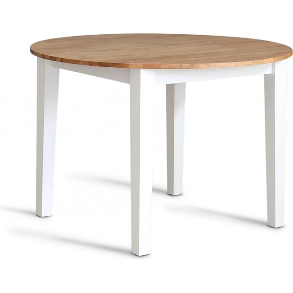 Matbord Ø110 cm ek vit Matbord Ø110 cm ek vit