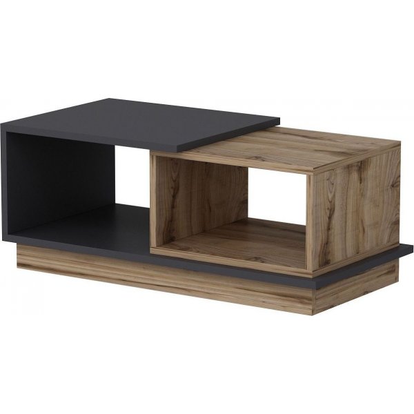 Concept soffbord 90 x 45 cm - Antracit/ek Concept soffbord 90 x 45 cm - Antracit/ek