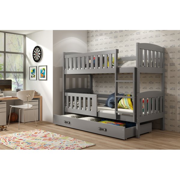 Kubus våningssäng med förvaringslåda - Valfri färg & storlek Kubus våningssäng med förvaringslåda - Valfri färg & storlek