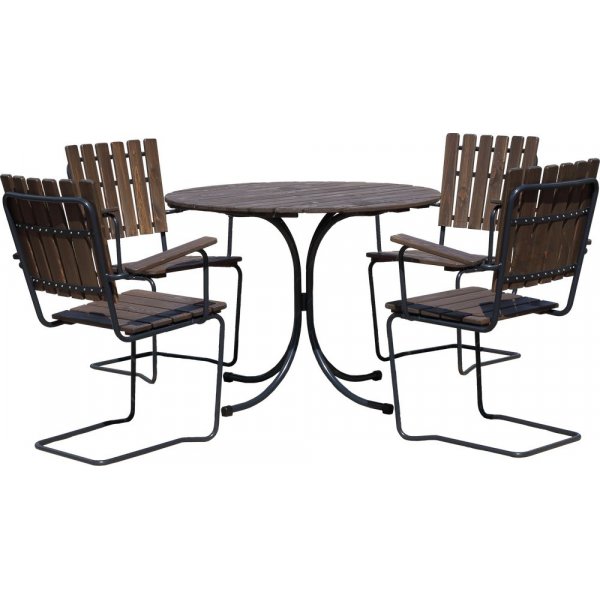 Bord till Matgrupp Vaxholm i fj�derst�l (Europa producerad) - Brun