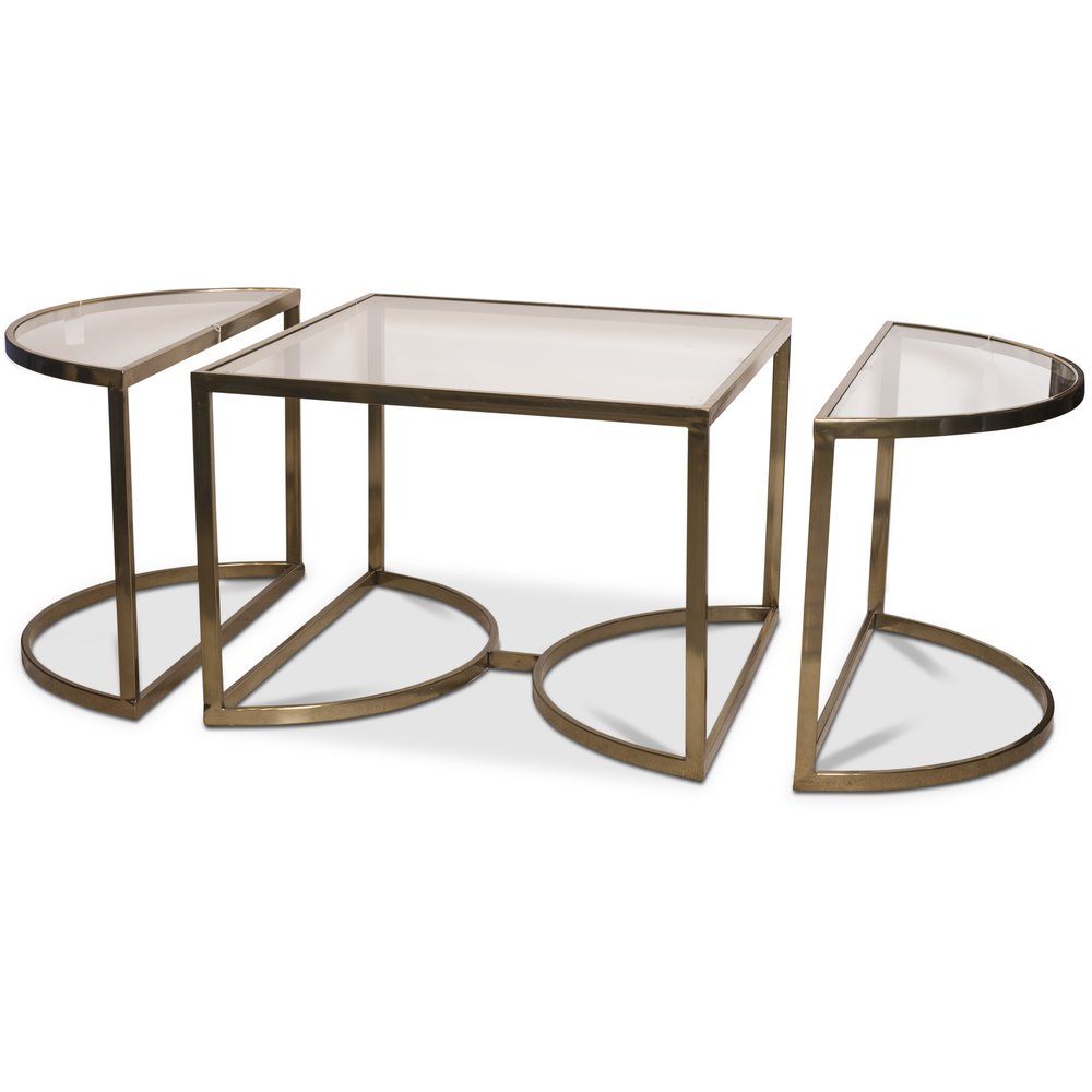 Prins deluxe soffbord 3 delar MässingGlas 5495 kr Prins deluxe soffbord 3 delar MässingGlas 5495 kr