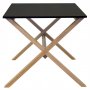 Artic matbord 140 - ek / svart