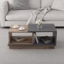 1 Concept soffbord 90 x 45 cm - Antracit/ek