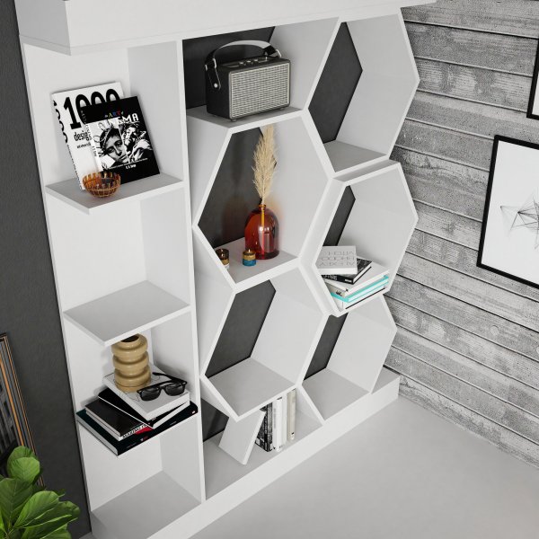 Sueno bokhylla - Vit Sueno bokhylla - Vit