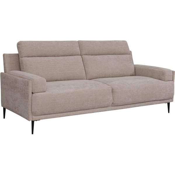 Amsterdam soffa 3-sits beige 208 cm + M�beltassar