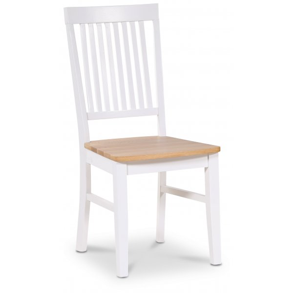 Dalar�s matgrupp 180 cm bord vit/ek + 6 st Dalar�s matstolar