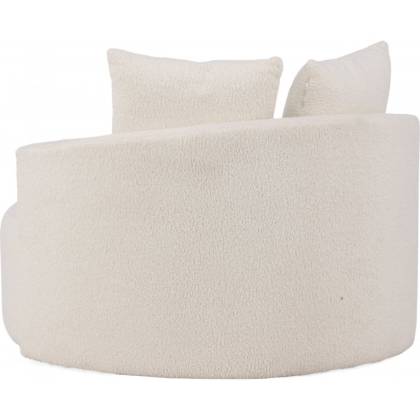 Kelso 2-sits soffa - Vit teddy Kelso 2-sits soffa - Vit teddy