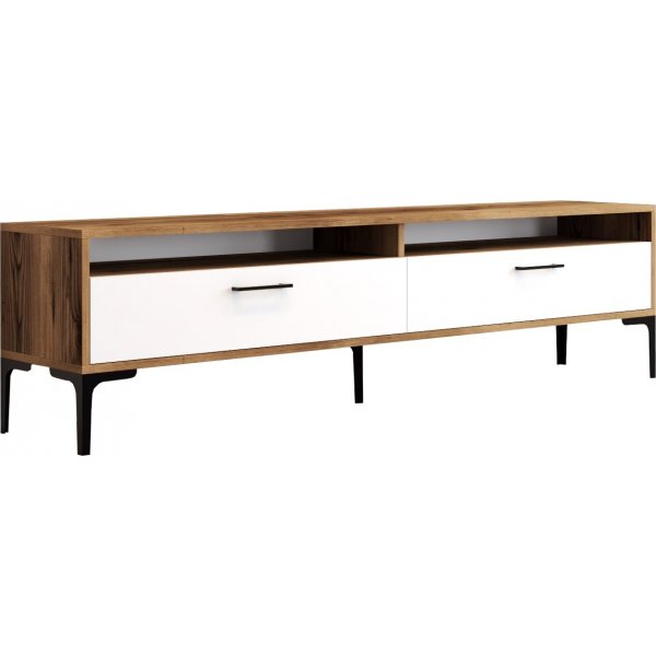 Istanbul TV-bänk Valnöt/vit Istanbul TV-bänk Valnöt/vit