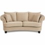 Soffa sv�ngd 235 cm beige kl�dsel - Gustaf