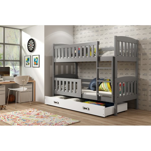 Kubus våningssäng med förvaringslåda - Valfri färg & storlek Kubus våningssäng med förvaringslåda - Valfri färg & storlek