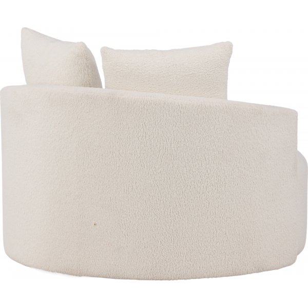 Kelso 2-sits soffa - Vit teddy Kelso 2-sits soffa - Vit teddy