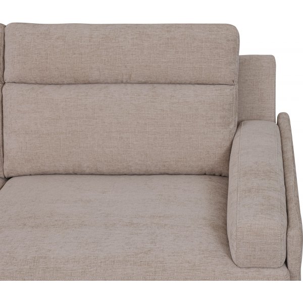 Amsterdam soffa 3-sits beige 208 cm + M�beltassar