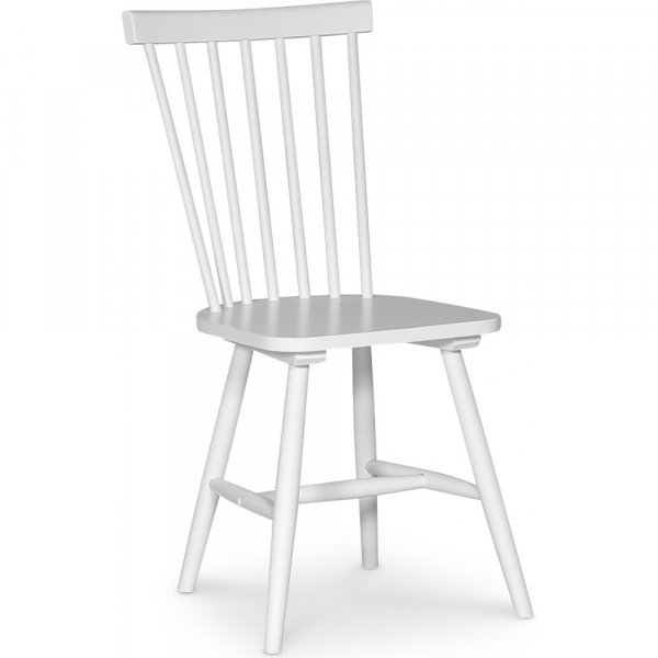 Matgrupp: Dalar�s runt matbord vit / oljad ek inklusive 4 st Karl pinnstolar + 3.00 x M�beltassar