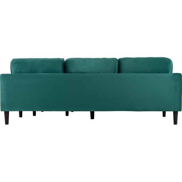 Divansoffa gr�n 218 cm bred