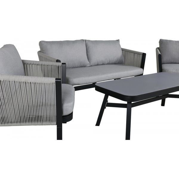 Virya soffgrupp - Svart/Gr�