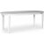 Sandhamn ovalt matbord 200x95 cm - Vit