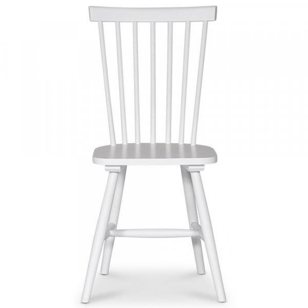 Matgrupp: Dalar�s runt matbord vit / oljad ek inklusive 4 st Karl pinnstolar + 3.00 x M�beltassar