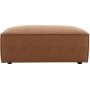 Nees modulsoffa i cognac combo 3 + Textilv�rd f�r m�bler