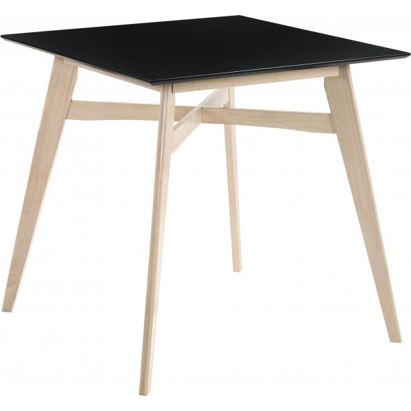 Barbord inklusive 2 st barstolar - Whitewash/svart