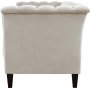 Soffa 2-sits chesterfield beige - Milton + Textilv�rd f�r m�bler