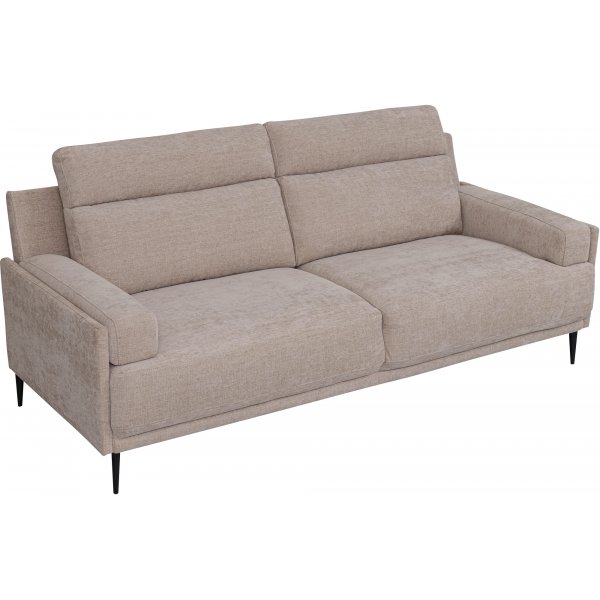 Amsterdam soffa 3-sits beige 208 cm + M�beltassar