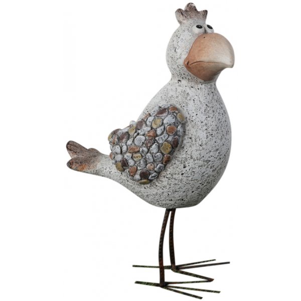 Trädgårdskonst stående fågel - H43 cm Trädgårdskonst stående fågel - H43 cm