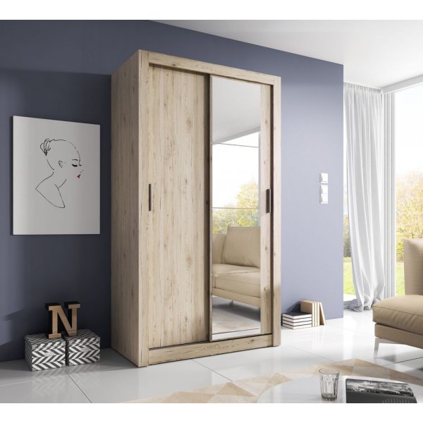 Mervyn garderob 120 - San remo ek