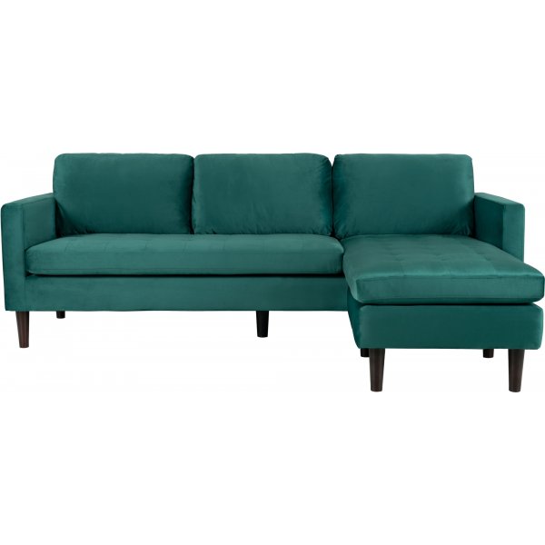 Divansoffa gr�n 218 cm bred