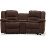 1 Kensington manuell 2-sits soffa - Brun
