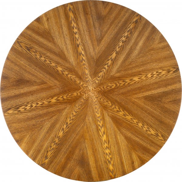 Matbord runt valnöt - svart 100 cm - Towson + Rengöring för möbler Matbord runt valnöt - svart 100 cm - Towson + Rengöring för möbler