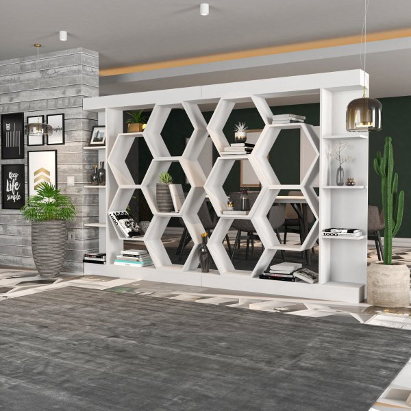 Sueno bokhylla - Vit Sueno bokhylla - Vit