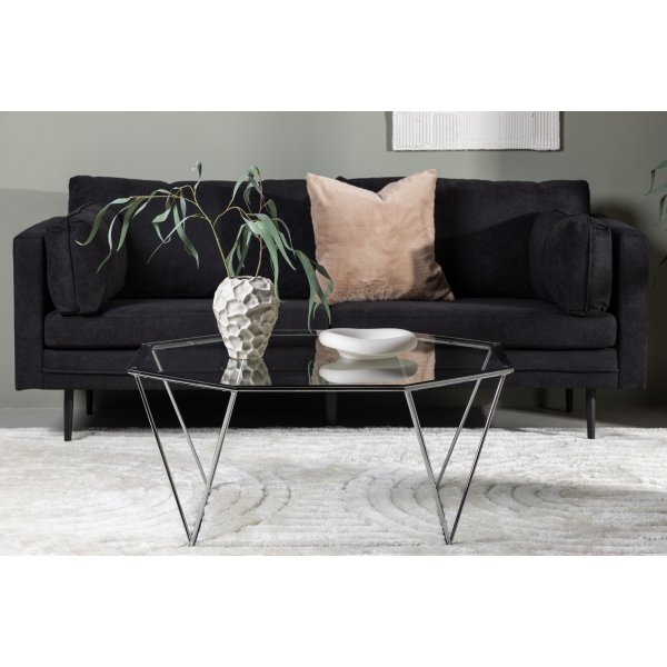 �sterlen soffbord 100 x 100 cm - Silver