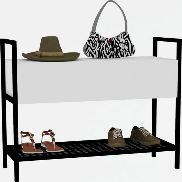 Narden hallbord 90 x 34 cm - Vit Narden hallbord 90 x 34 cm - Vit