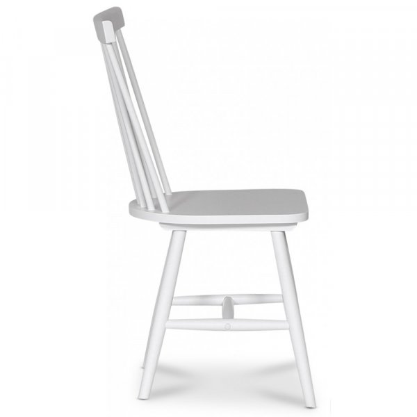 Matgrupp: Dalar�s runt matbord vit / oljad ek inklusive 4 st Karl pinnstolar + 3.00 x M�beltassar