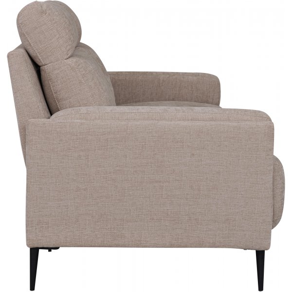 Amsterdam soffa 3-sits beige 208 cm + M�beltassar