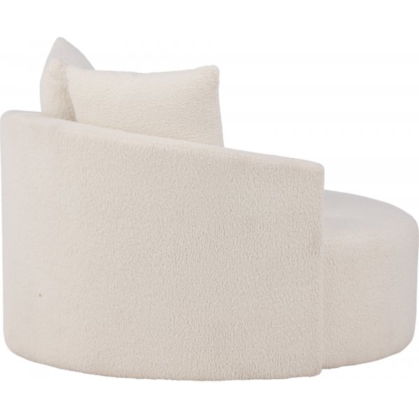 Kelso 2-sits soffa - Vit teddy Kelso 2-sits soffa - Vit teddy