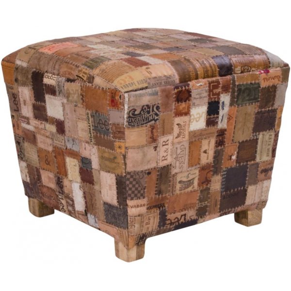 Timur fotpall - Mango trä Timur fotpall - Mango trä