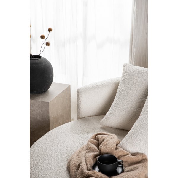 Kelso 2-sits soffa - Vit teddy Kelso 2-sits soffa - Vit teddy