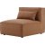 Luxury modulsoffa - Mittdel 1 - Brun