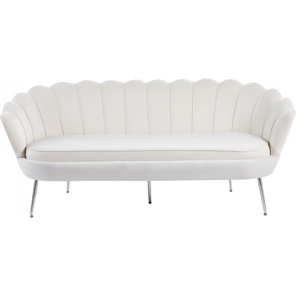 Soffa offwhite 3-sits - 180 cm - Kingsley