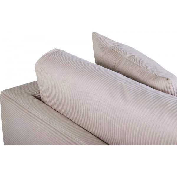 3-sits soffa i beige manchester - Hedlunda + Textilvård för möbler 3-sits soffa i beige manchester - Hedlunda + Textilvård för möbler