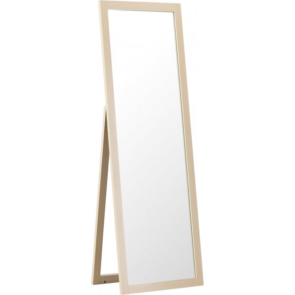 Sebring spegel - Whitewash + Karta med m�beltassar p� k�pet!