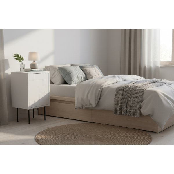 S�ngbord Straight - Vitm�lad