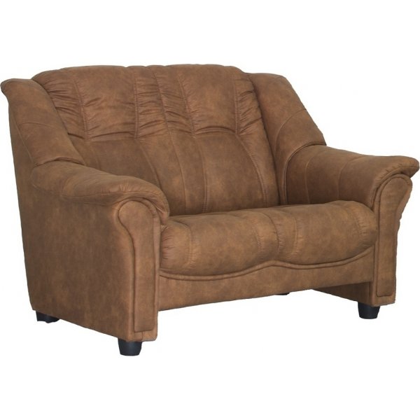 Rom soffa 2-sits brun - Microfiber Rom soffa 2-sits brun - Microfiber